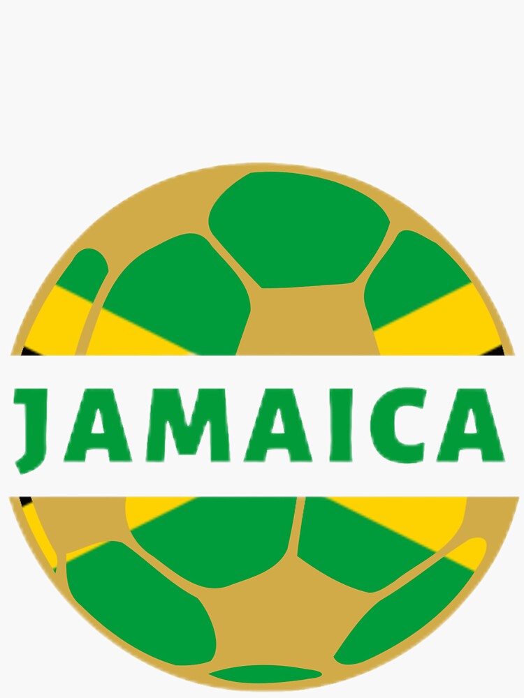 Jamaica Football Sticker For Sale By Footballunite Redbubble