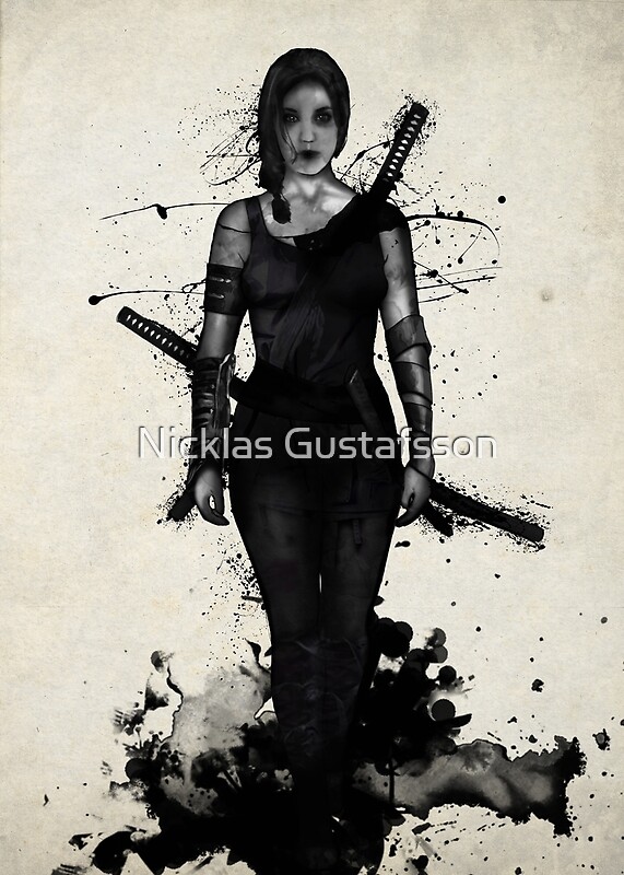 Onna Bugeisha By Nicklas Gustafsson Redbubble