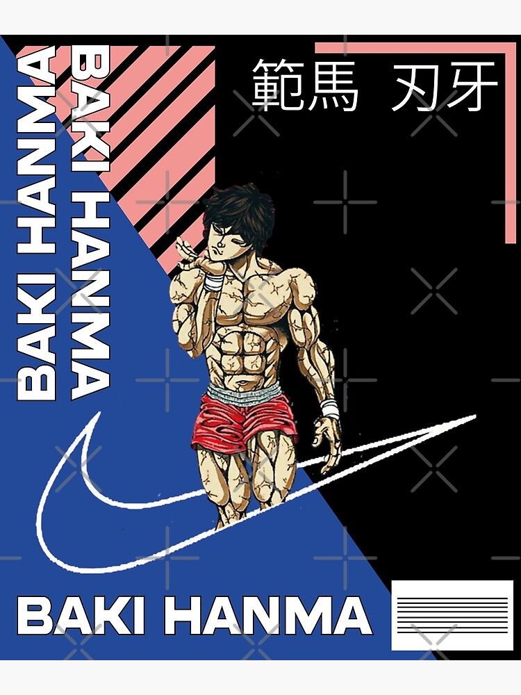 Baki Hanma The Grappler Training For Otaku Gym Poster For Sale By