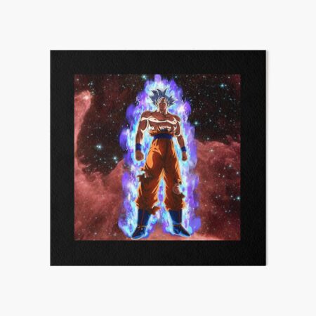 Dragon Ball Super Goku Ultra Instinct Final Form Art Board Print For