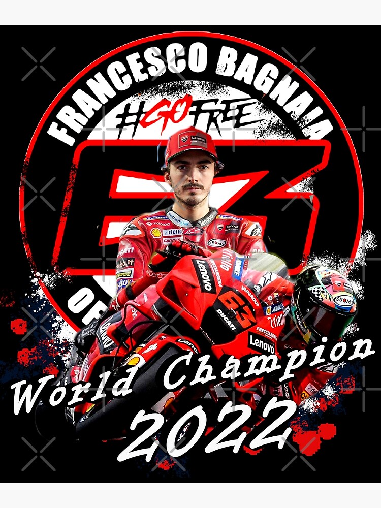 P Ster Pecco Bagnaia Campe N Del Mundo Go Free Francesco Franscesco