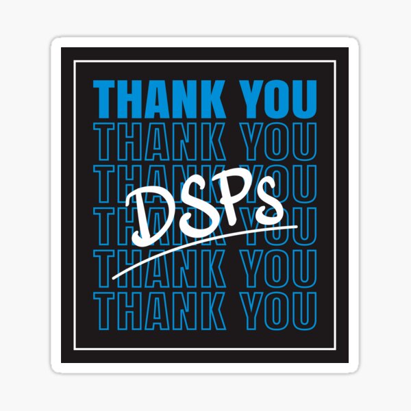 Thank You Direct Support Professionals Dsp Sticker For Sale By Legas