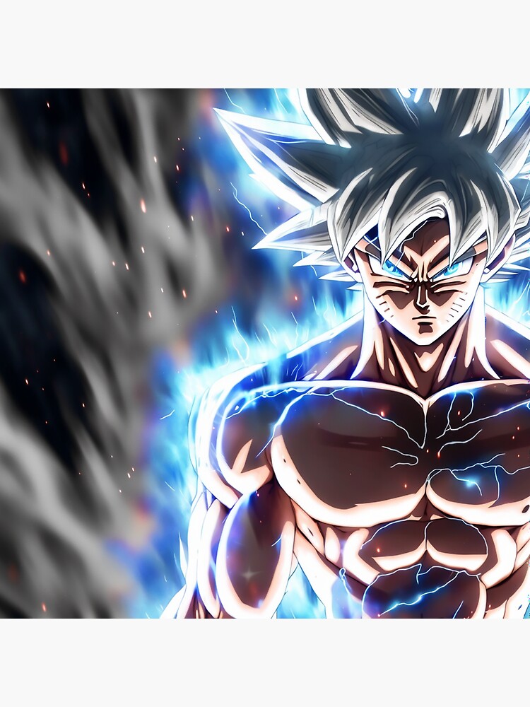 Goku Ultra Instinct Sticker For Sale By Creationistlife Redbubble