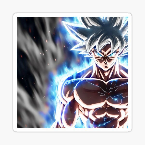 Goku Ultra Instinct Sticker For Sale By Creationistlife Redbubble