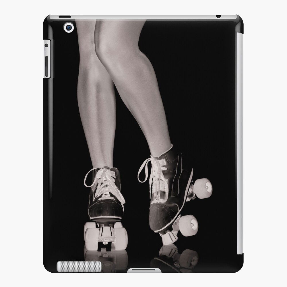 Girl Legs In Roller Skates Artistic Concept Art Photo Print Ipad Case