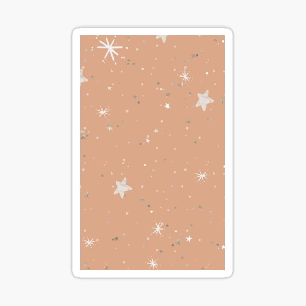 Nude Sparkle Stars Sticker For Sale By AntiAesthetics Redbubble