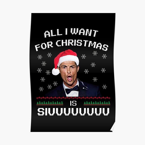 Cristiano Ronaldo Siuuu Meme Funny Mug Gift Poster For Sale By