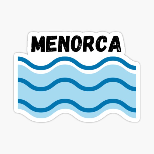 Menorca Balearic Island Spain Sticker For Sale By Sanaura Redbubble