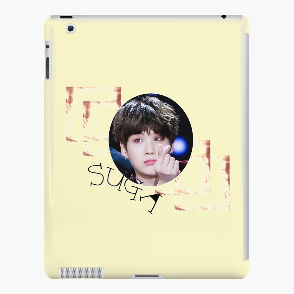 Kpop Bts Suga Ipad Case Skin For Sale By Byeolbit Redbubble