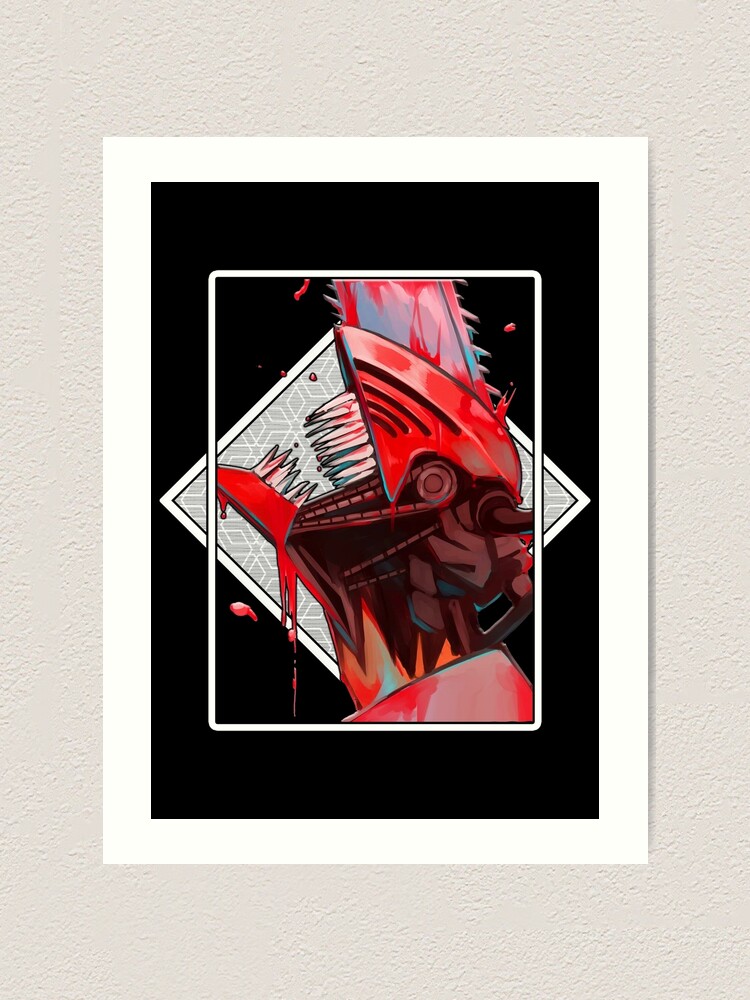 Denji Chainsaw Man Art Print For Sale By Penge Redbubble