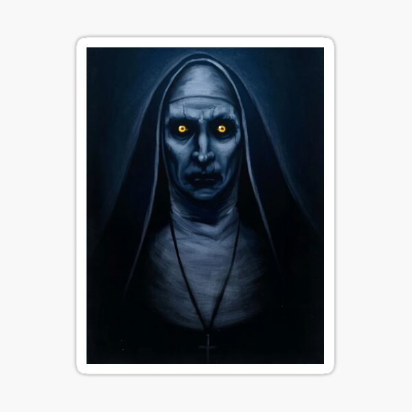 Valak The Conjuring 2 Movie Poster Sticker For Sale By Pinkcunuy