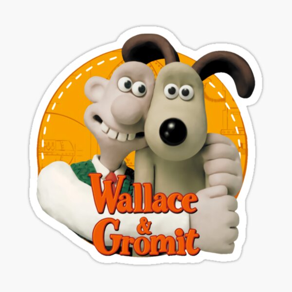 Wallace And Gromit Sticker For Sale By Desperlabeaue Redbubble