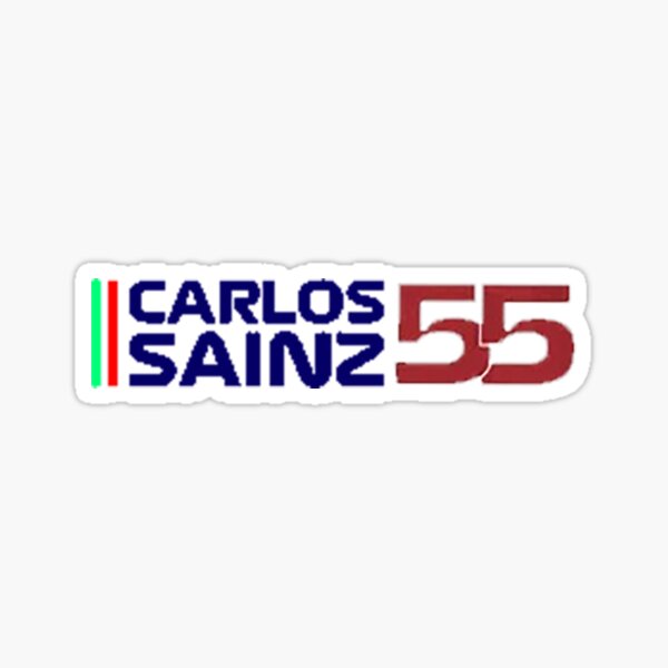 Carlos Sainz Sticker For Sale By Christinevarner Redbubble