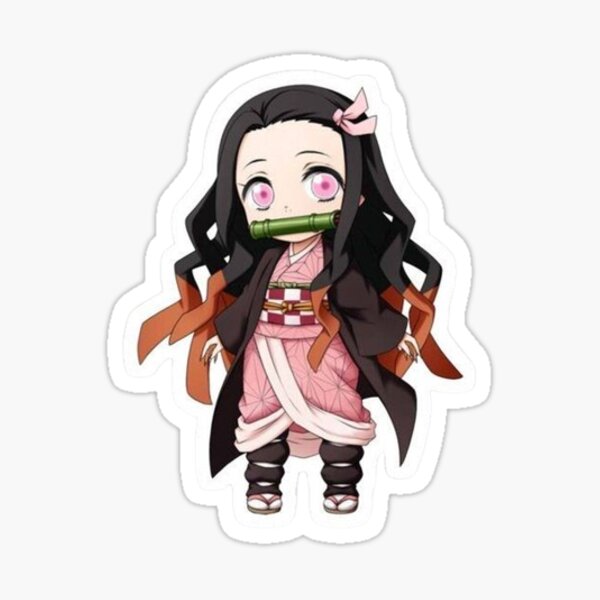 Nezuko Demon Slayer Sticker Sticker For Sale By Cultone Redbubble