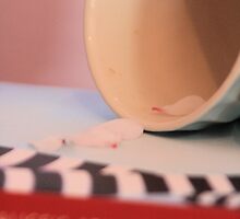 I spilt petals on my book by RubyMoon