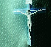 Two Worlds Light and Darkness and I am the LIGHT Jesus! by RealPainter