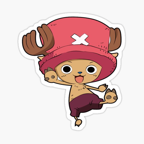 Chibi Anime One Piece Chopper Sticker For Sale By Linamercata