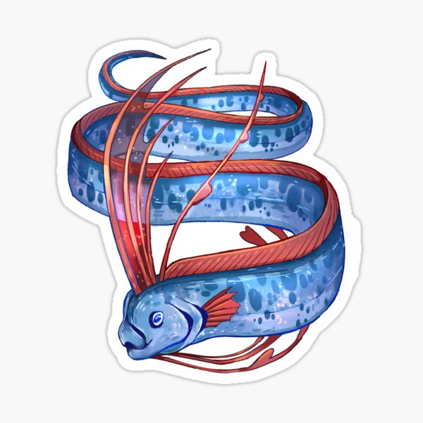 Oarfish Levi Sticker For Sale By SacredRoses Redbubble