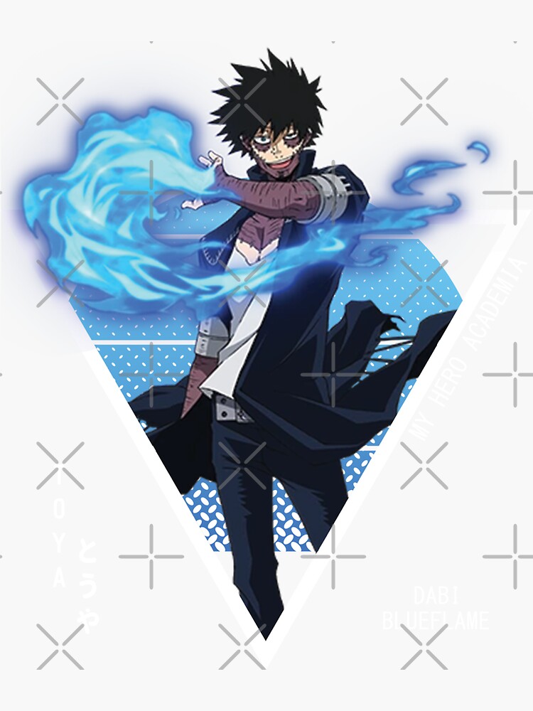 Dabi Toya Todoroki My Hero Academia Sticker For Sale By B Love