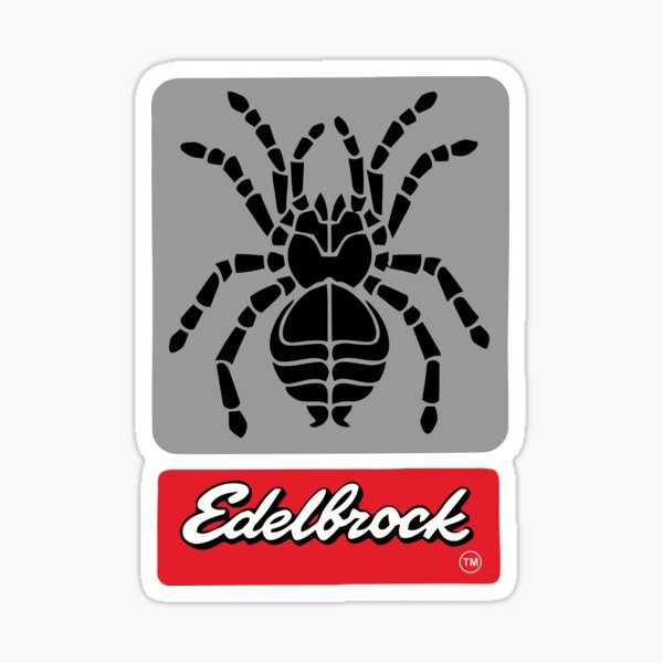 Edel Of Brock Intake Manifolds Carburetors Sticker For Sale By