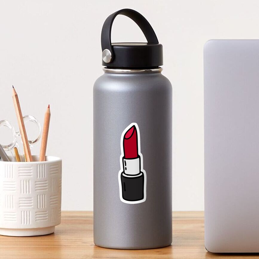 Lipstick Sticker For Sale By Zizimentos Redbubble