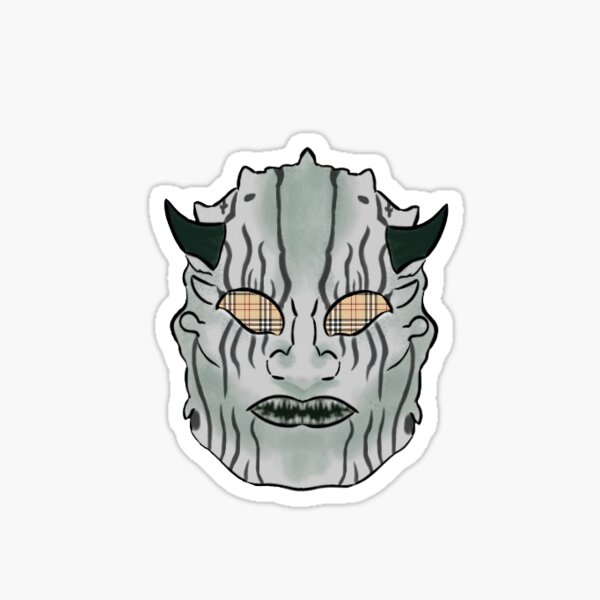 MJF Joker Mask Sticker For Sale By SeagullSaga Redbubble