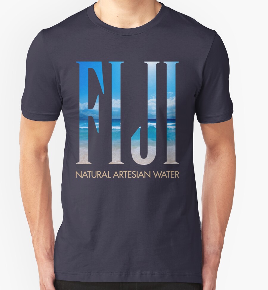 fiji water shirt