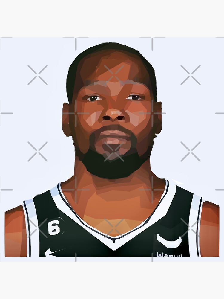 Kevin Durant Of Brooklyn Nets Sticker For Sale By Playful Shop