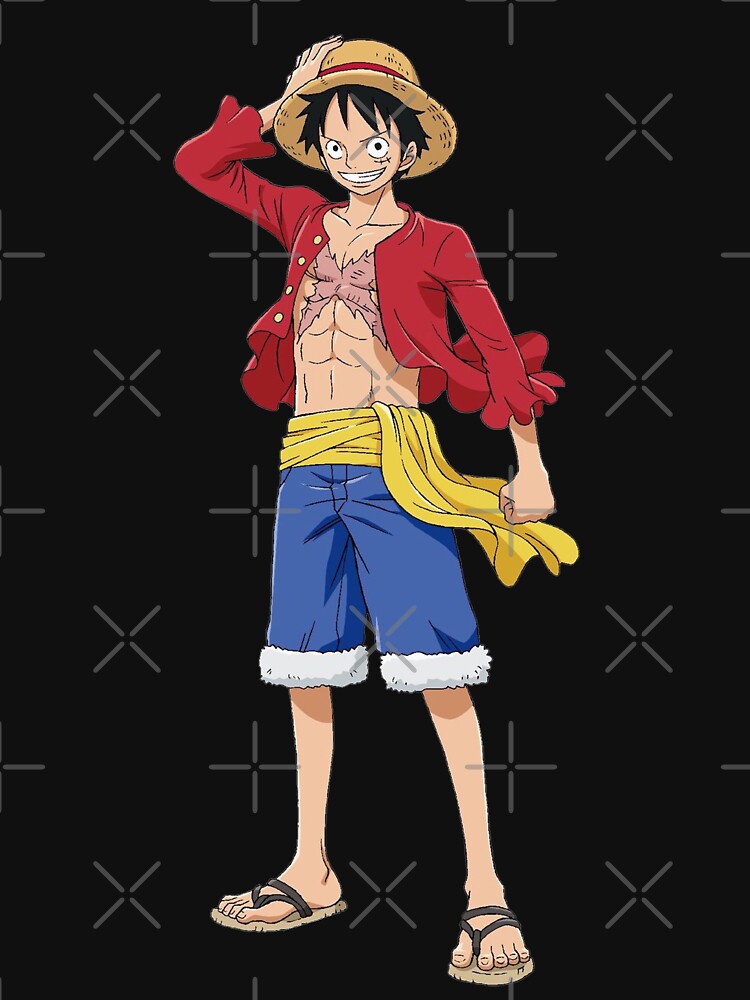 Monkey D Luffy One Piece T Shirt For Sale By Yor Art Redbubble