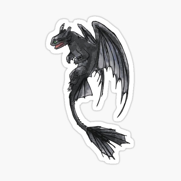 Toothless Known As Night Fury From How To Train Your Dragon Movie In