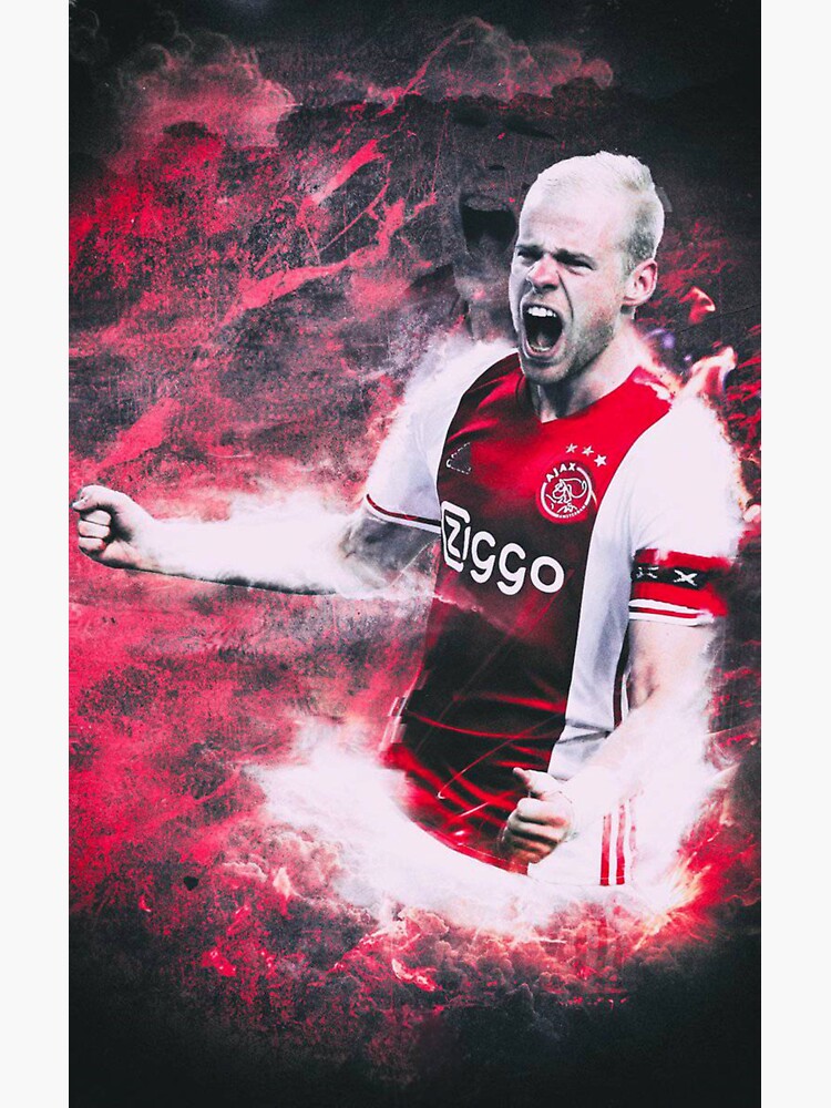 Davy Klaassen Sticker For Sale By Yaminnuryamin Redbubble