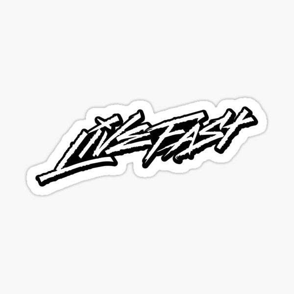 Livefast Bikelife Sticker For Sale By Xbeatz Redbubble