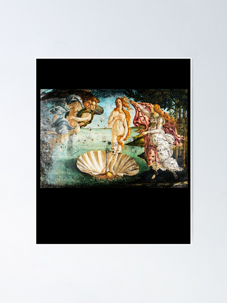 The Birth Of Venus Painting By Sandro Botticelli Poster For Sale By