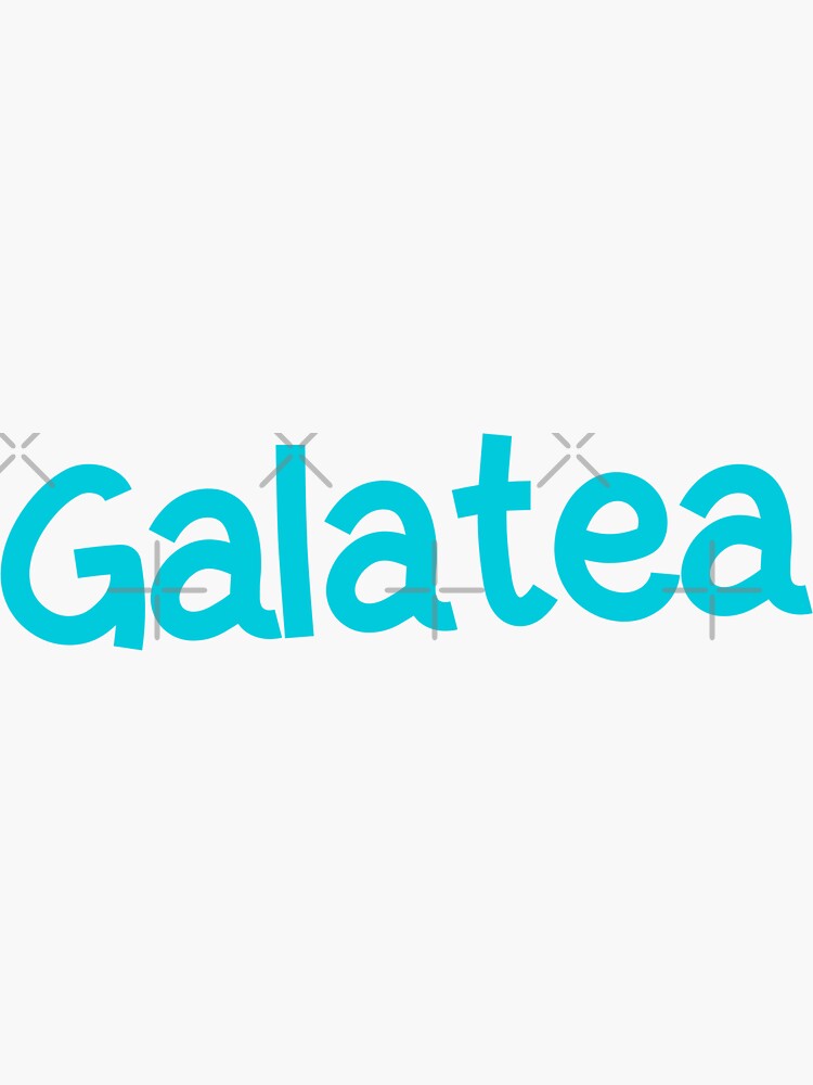 Galatea Funny Cool Best Color Art Sticker For Sale By Artdragongift