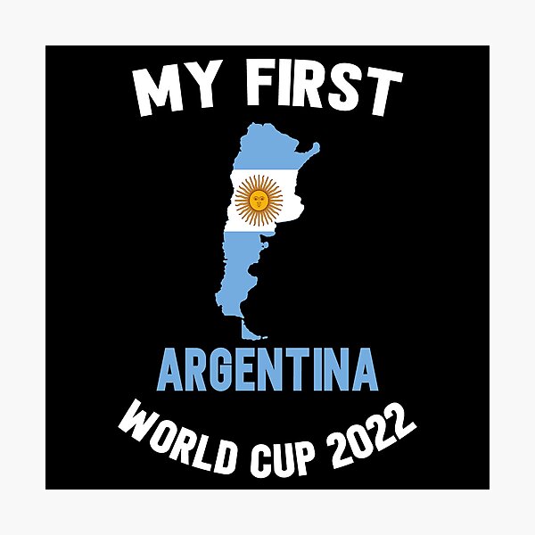 Lámina fotográfica Mi Primera Copa Mundial Argentina 2022 Copa