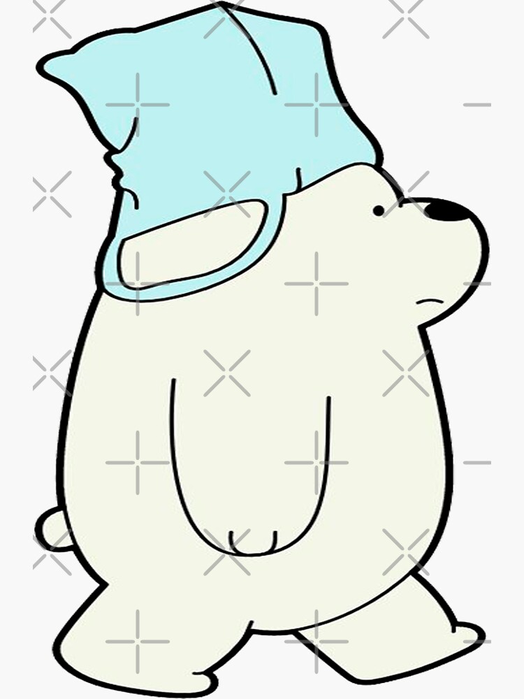 Scandalous Polar With Bag On The Head Sticker For Sale By