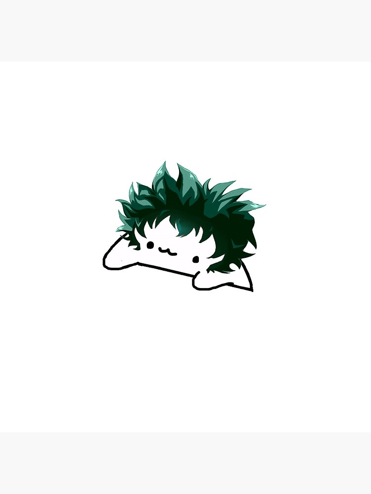 Bongo Cat Deku Midoriya Poster For Sale By Otivoidde Redbubble