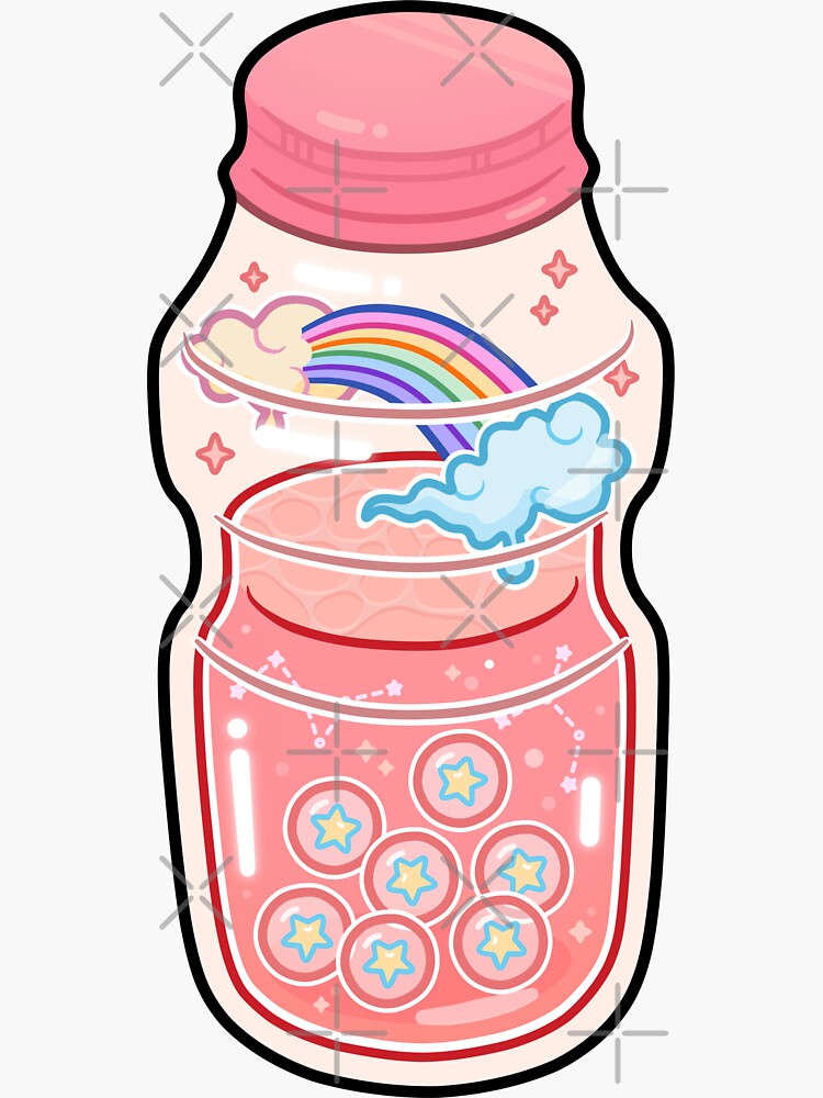 Rainbow Melt Brewed Drink Sticker For Sale By Studiohearty Redbubble