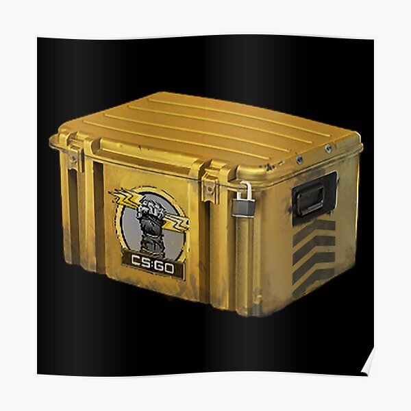 Glove Case CSGO Poster For Sale By Krabstyx Redbubble