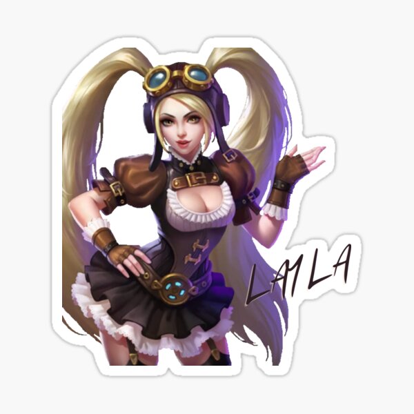 Mobile Legends Bang Bang Layla Sticker For Sale By Kormix Redbubble