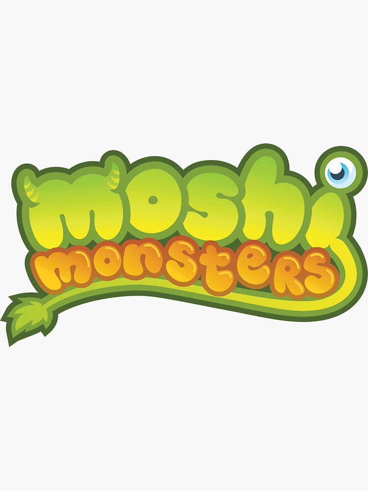 Moshi Monsters Sticker For Sale By Reshardshow Redbubble