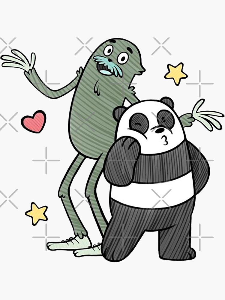 Scandalous Charlie And Panda Sticker For Sale By OjosDePapel Redbubble