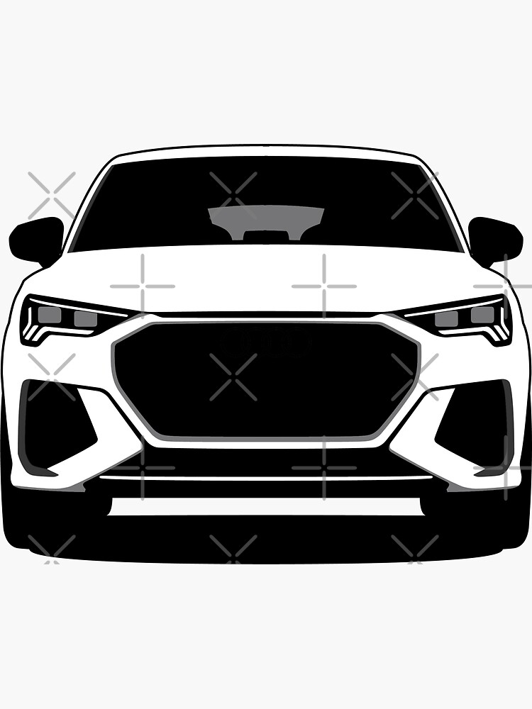 RS Q3 Vector Drawing Sticker For Sale By Yohannlp Redbubble