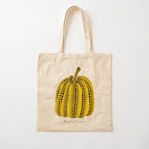 Bolsa de tela Diseño de ilustración de calabaza de Yayoi Kusama