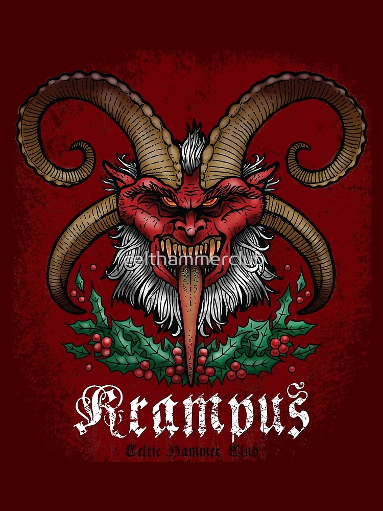 Krampus T Shirt By Celthammerclub Redbubble