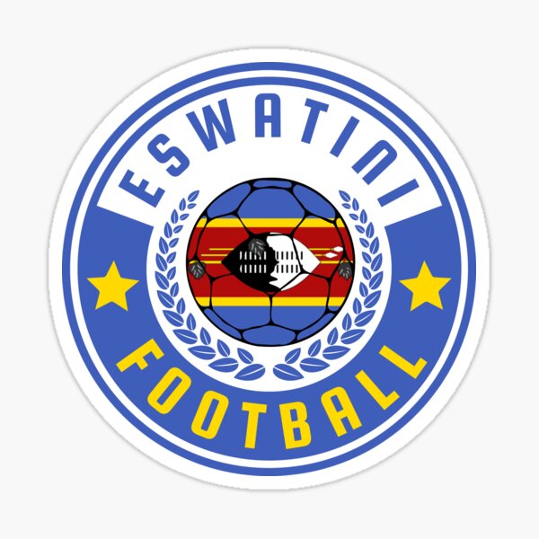 Eswatini Football Sticker For Sale By Footballomatic Redbubble