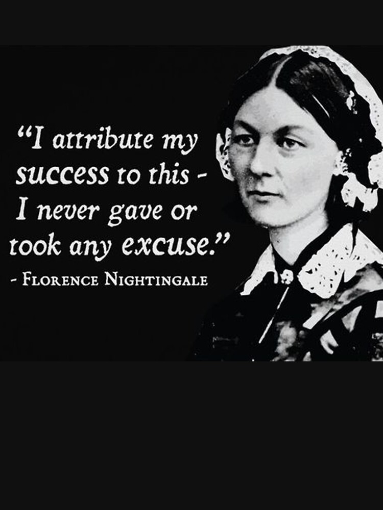 Florence Nightingale Quote T Shirt For Sale By Cyberbearman