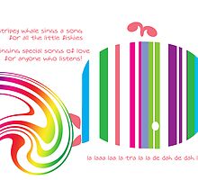 Stripey Whale by migaloomagic
