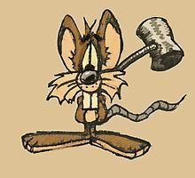Mouse with hammer by aodilon
