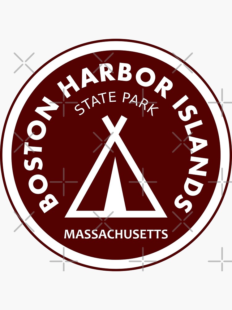 Boston Harbor Islands State Park Massachusetts Sticker For Sale By